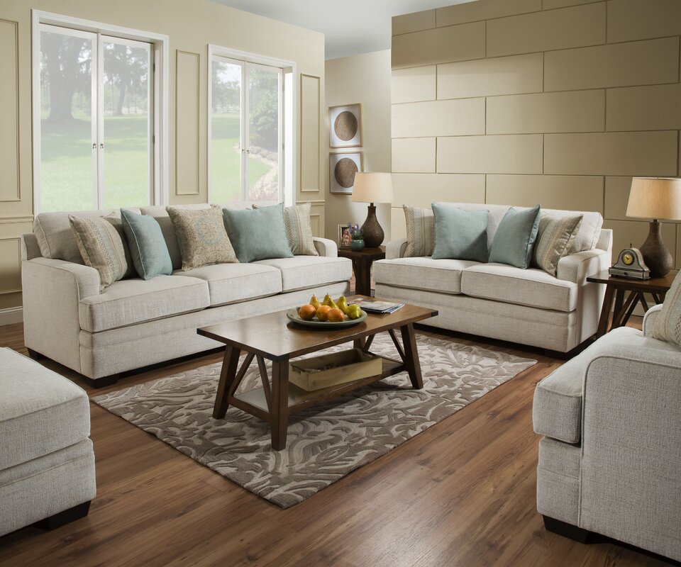 hattiesburg configurable living room set